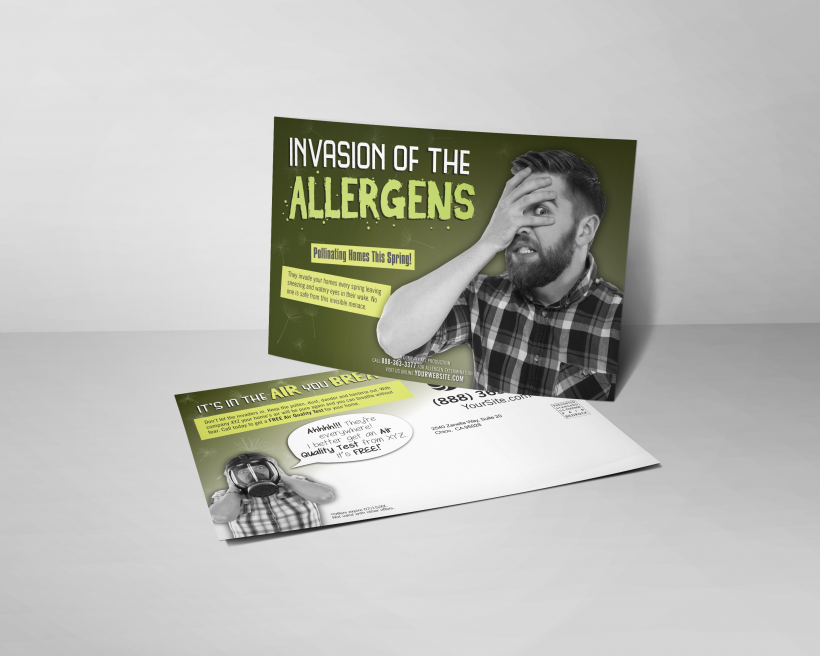 Allergens Postcard