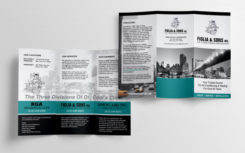 Figlia and Sons Brochure