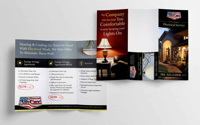 Grisham Trifold Brochure