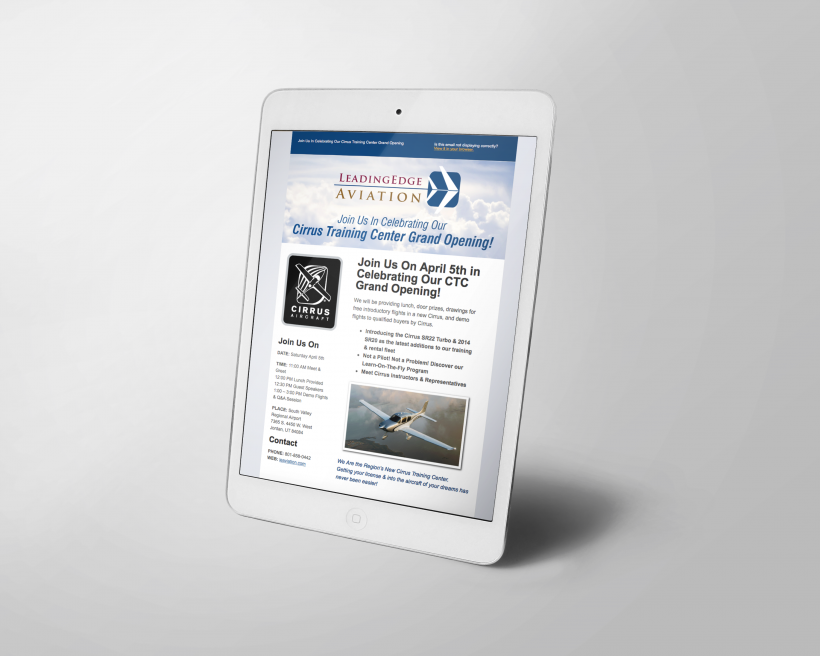 Leading Edge Email Newsletter