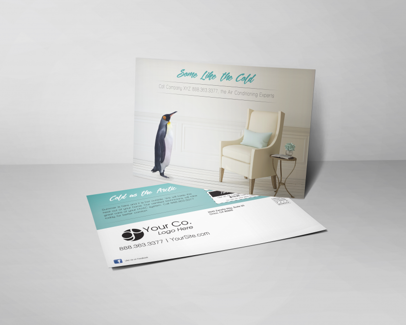 Some Like the Cold Postcard