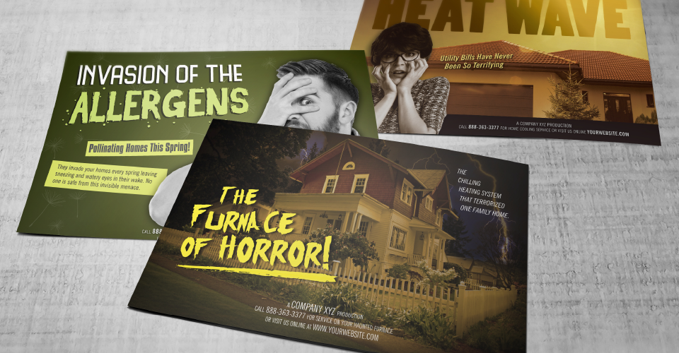 B Movie Postcards