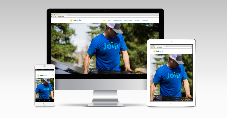 JoinSolar Website Design