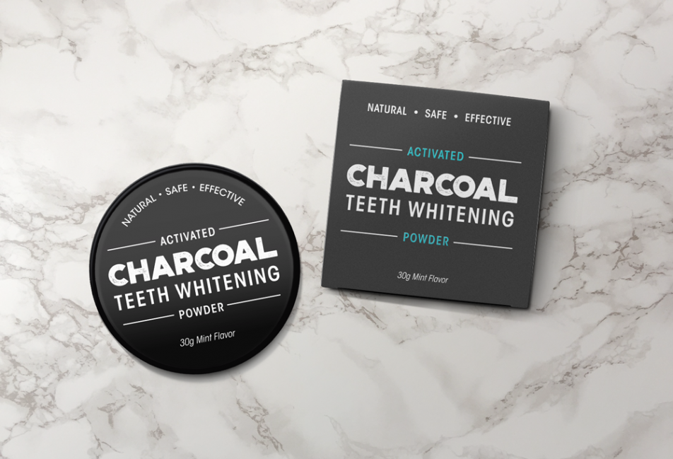Charcoal Teeth Whitening Packaging
